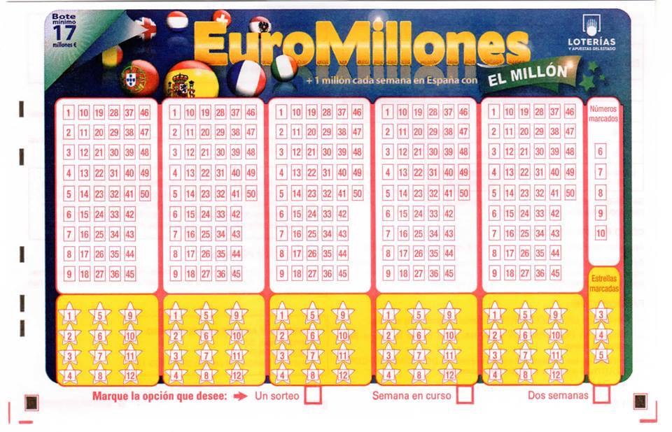 Jugar Euromillones por Internet